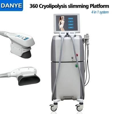 Ultrasound Cavitation RF Cryolipolysis Body Slimming Beauty Machine