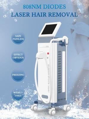 Br812 New Design Painless 808nm Permanent Diode Laser Hair Removal Machine with Big Spot