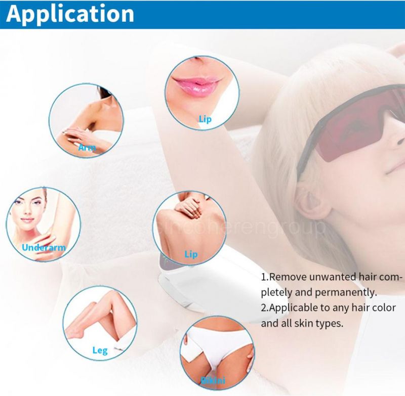 Effective Hair Removal Diode Laser with 755 808 1064nm 3 in 1 Wavelength Laser Machine FDA CE Proved