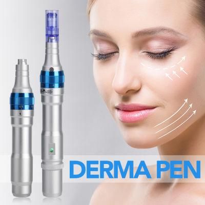 Professional Innovative Auto Microneedle Injection System Electric Derma Pen 12 Needles Ultima A6 Wireless Derma Pen