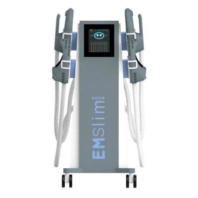 New Arrival EMS Build Muscle Emslim Body Sculpt Hiemt PRO 2/4 Handles Neo Tesla Slimming Machine Air Cooling