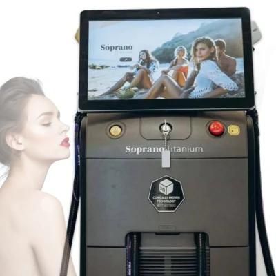 Sopran 808nm 755nm 1064nm Sopran Ice Platinum Laser Hair Removal Machine