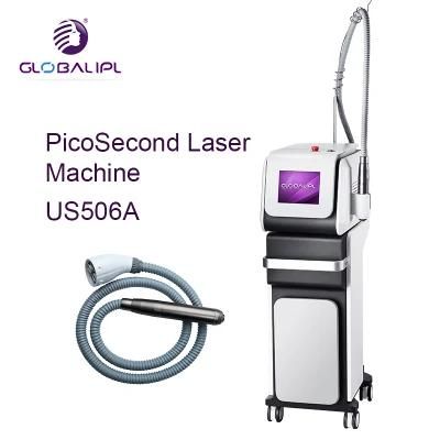 Pico Laser Soft Light ND YAG 1064nm 532nm Long Pulse Hair Removal Machine