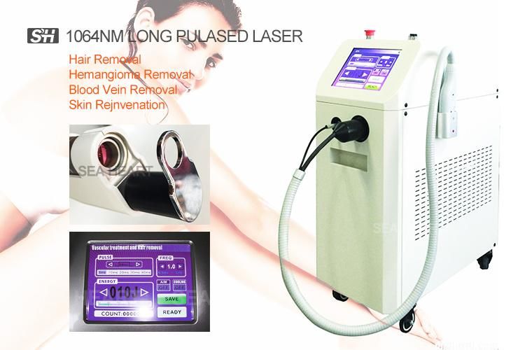 Long Pulsed ND YAG Laser Machine for Hair Removal