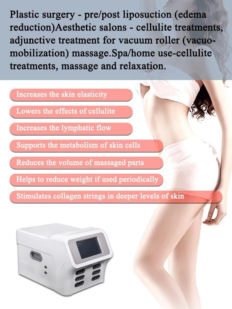 Lymphatic Massage Beauty Machine Pressotherapy Skin Massage Slimming Suit Br615s