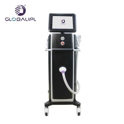 1-10Hz Clinics Globalipl Alexandrite 808nm Diode Laser Hair Removal Machine