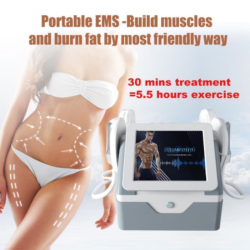 Potable Emslim Muscle Stimulator Body Sculpting Machine for Sale