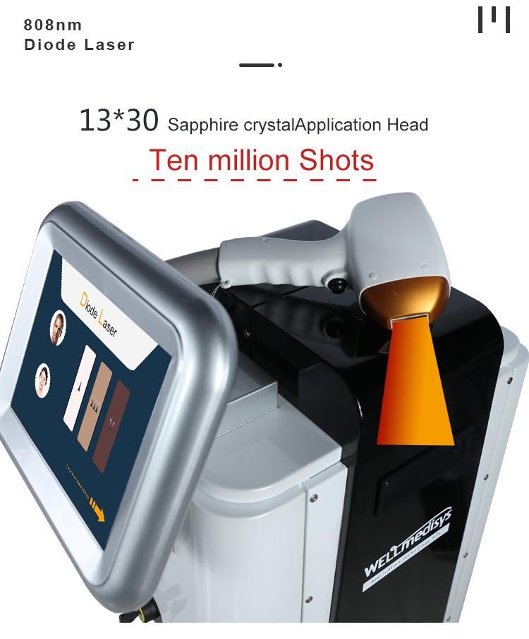2022 Medical 808nm Diode Laser Hair Removal Beauty Equipment Laser Diode 755nm 808nm 1064nm Diode Laser Hair Removal Machine