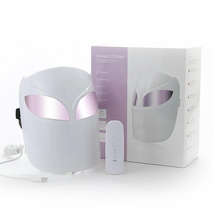 2022 Professional 7 Colors LED Phototherapy Beauty Mask