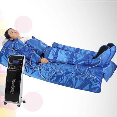 3 in 1 Professional Pressoterapia EMS Slimming Far Infrared Pressotherapy Lymphatic Drainage Beauty Machine with Blanket