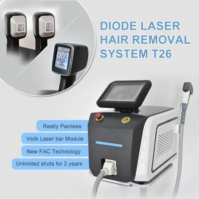 Diode Laser Ice Platinum Triple Trio Laser 755 810 1064 Nm 808nm Hair Removal Machine