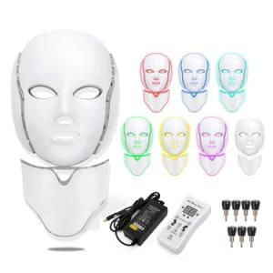 Wholesale Wireless Anti-Aging LED Beauty Face Mask Infrared 3 Colors Home Use LED Mask Red Light Therapy LED Facial Masks