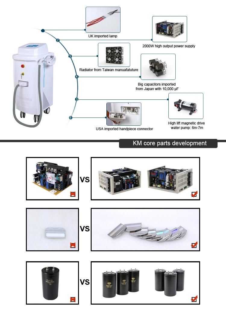 Top Sale IPL Laser Hair Removal Machine Price (CE, ISO)