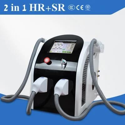 High Quality Double Handle Permanent Hair Removal IPL Shr Machine