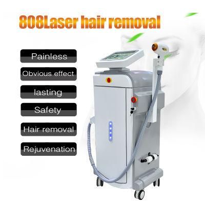 808nm Wavelengths Diode Laser Hair Removal Machine Painless