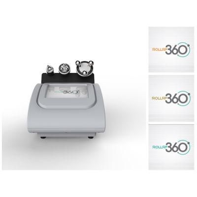 360 Degree Automatic Rolling RF Body Slimming Skin Care Machine with LED Therapy
