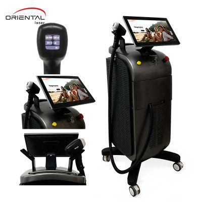 Oriental Laser 755nm 808nm 1064nm Diode Laser Permanent Painless Hair Removal Machine