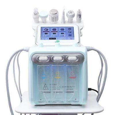 Portable Hydrafacials Machine H2O2 Skin Treatment Machines Hydrogen Oxygen 6 in 1 Oxygenation Machine