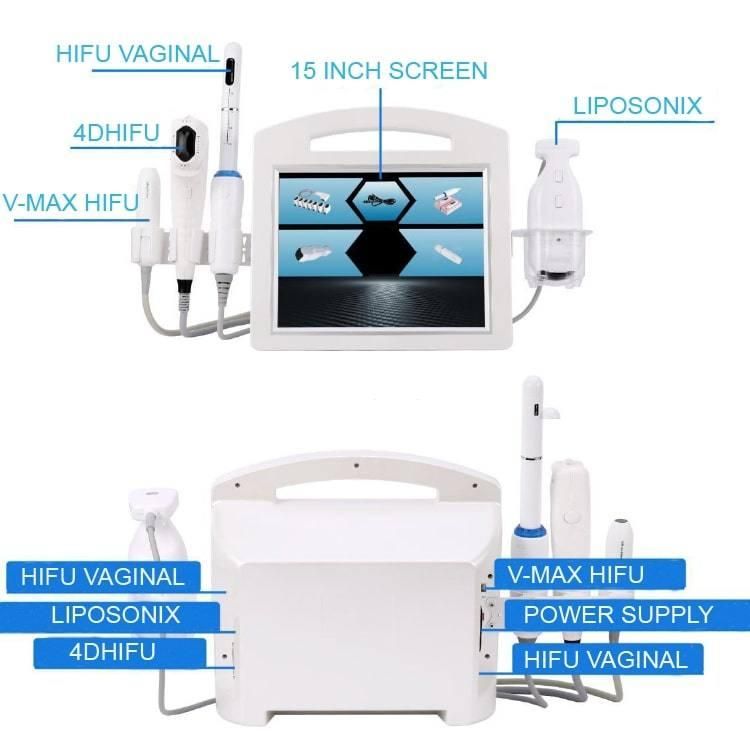 4 in 1 4D 5D 9d Hifu Vmax Hifu Vaginal Tightening Lipo Hifu Smas