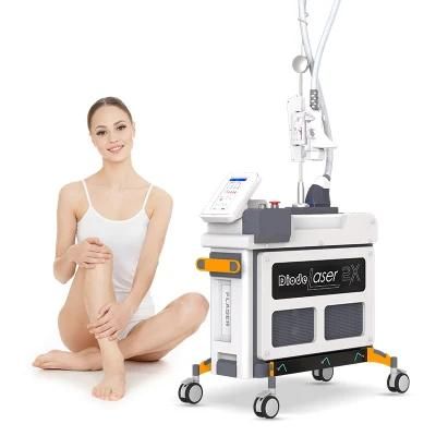 High Efficiency Vertical 808nm Diode Laser 1600W Cooling Hair Removal Beauty Equipment