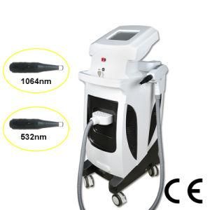 1064nm 532nm Professional Long Pulse Laser Q Switched ND YAG Tattoo Removal Laser Equipment &amp; Machine (MB1064)
