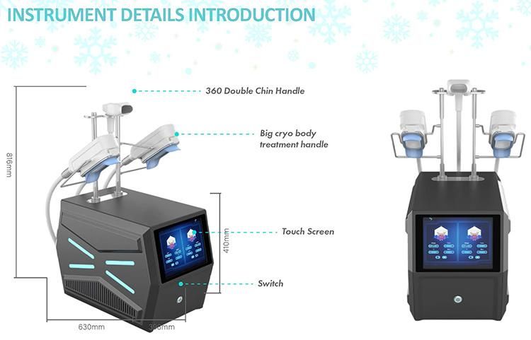 360 Degrees Cryo Fat Freezing Machines, OEM 360 Croy Lipolysis Slimming Machine Mslcy168