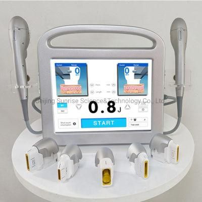 2022 Hot Selling Portable 7D Hifu Fat Removal Face Lifting Winkle Removal 7 Cartridges Hifu 7D Cellulite Reduction Machine for Beauty Salon