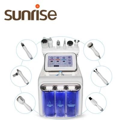 China Hot Microcurrent Dermabrasion Skincare Peeling Facial Oxygen Therapy Skin Hydrafacial Machine