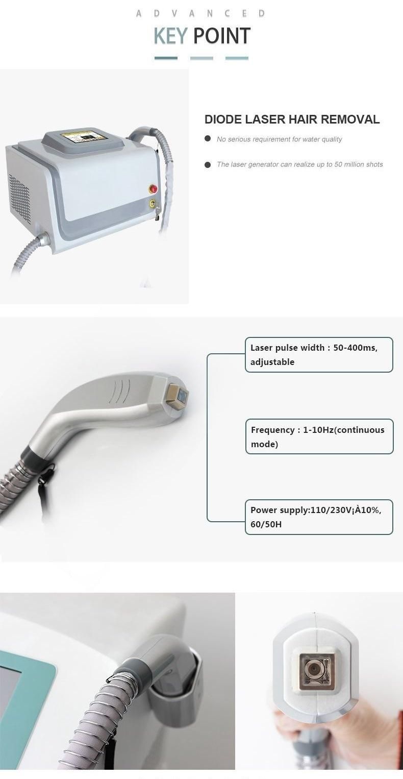 Newest Design Big Power Laser Alma Soprano Ice Price for Sale / Soprano Ice Handpiece for Repairing