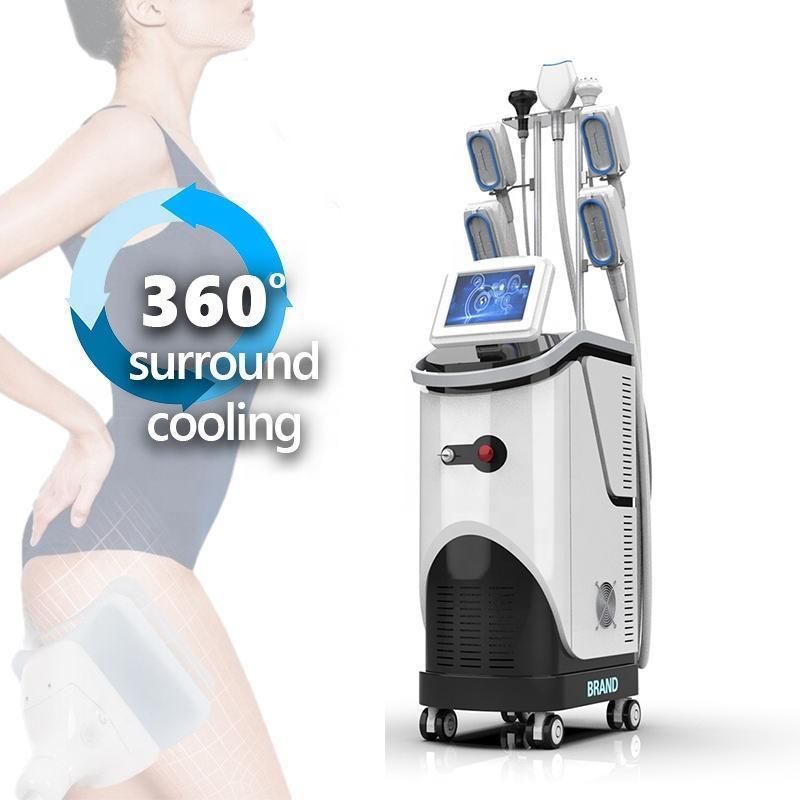 5in1 Fat Freezing Body Slimming Weight Loss Cavitation RF Criolipolysis Machine