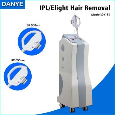 Elight Hair Depilation, Photon Rejuvenation, Blood Vessel/Age Spot/Freckles/Acnes/Pigmenation Therapy Machine