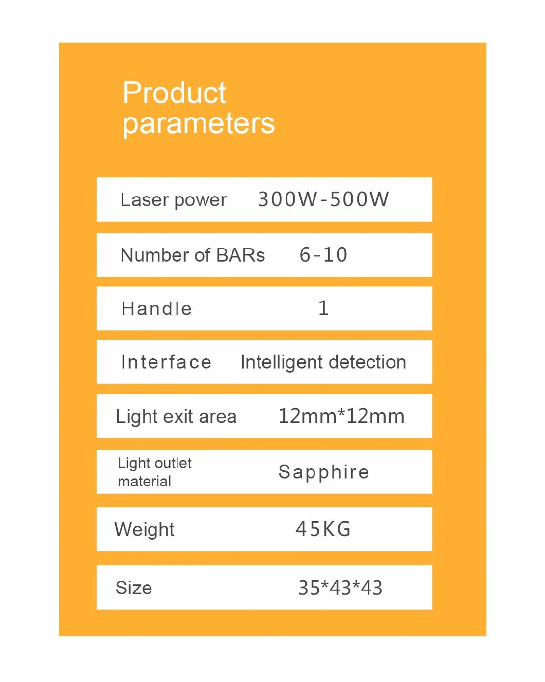 Portable Laser Hair Removal Machine Diode Laser 808nm Remove Hair in Beauty Salon Laser Hair Removal Genhume