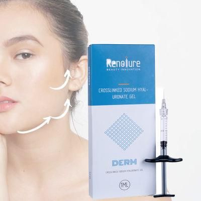 Renolure Factory Supply Cosmetic Injectable Hyaluronic Acid Lip Filler 2ml with Lidocaine