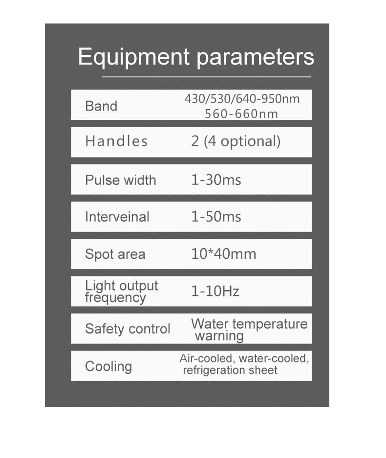 Painless Laser IPL Laser Hair Removal Machine Portable Permanent Painless Hair Removal Machine 430nm/530nm/640nm-950nm