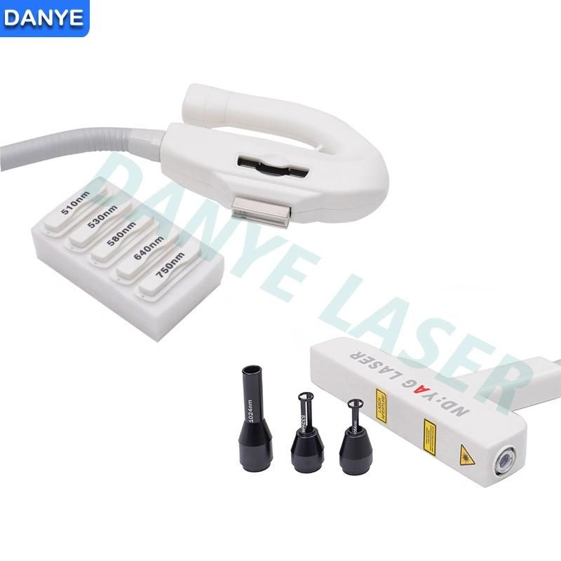 Remove Unwanted Hair Removal Permanently Opt IPL Shr Q-Switched ND YAG Laser Tattoo Removal 2 in 1 Multifunction Laser Beauty Machine