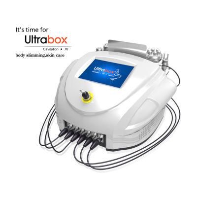 Ultrabox Cavitation Machine Receptores TV Iks Sks Satellite Skin Tightening Ultrabox 6 in 1 Cellulite Removal
