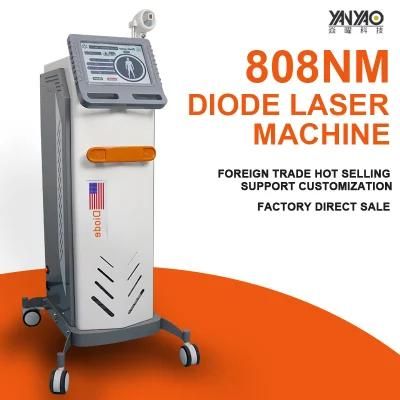 2022 New 755nm 1064nm 808nm Diode Laser Permanent Hair Remover Machine