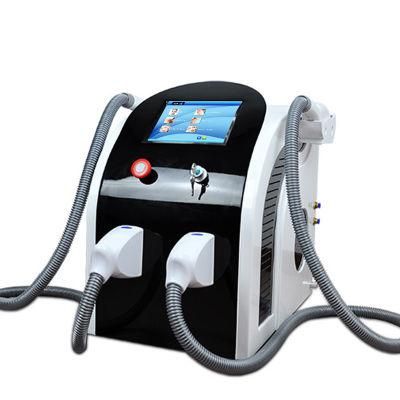 Double Handle Opt System Opt / IPL Shr Hair Removal Machine