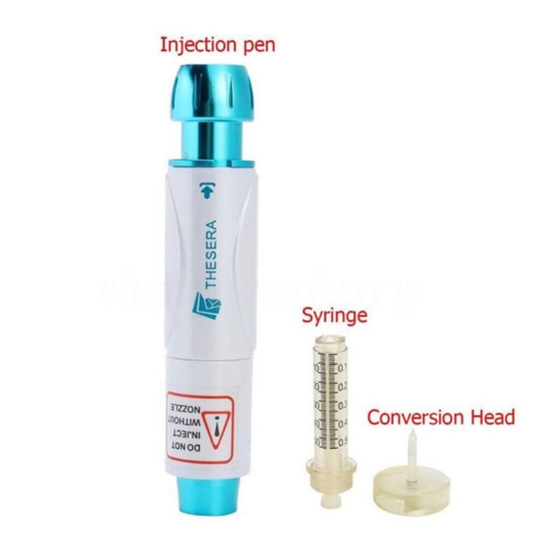 Needle Free Injector Jet Injection Mesotherapy Gun Hyaluronic Pen for Wrinkle Removal