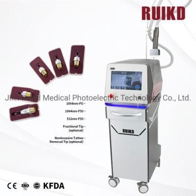 Q Switch ND YAG Laser Permanent Eyebrow Tattoo Removal Device