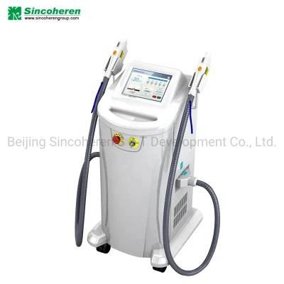 2021 New Products 2 in 1 IPL+ Carbon Laser Black Doll Laser Machine Hair Removal
