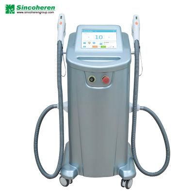 Beijing Sincoheren Trending Products 2021 New Arrivals IPL Whitening Hair Removal Pulsed Light Skin Machine