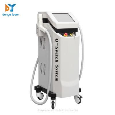 Manufacture Hair Removal 808 Diode Laser Q Switch ND YAG Tattoo Removal