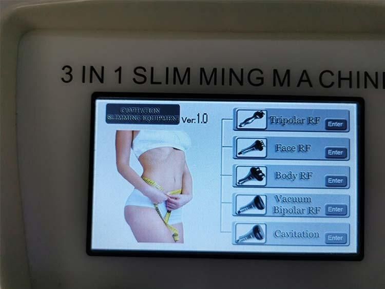 Weight Loss RF Vacuum 40K Cavitation Beauty Machine for Body Slimming System (S04)