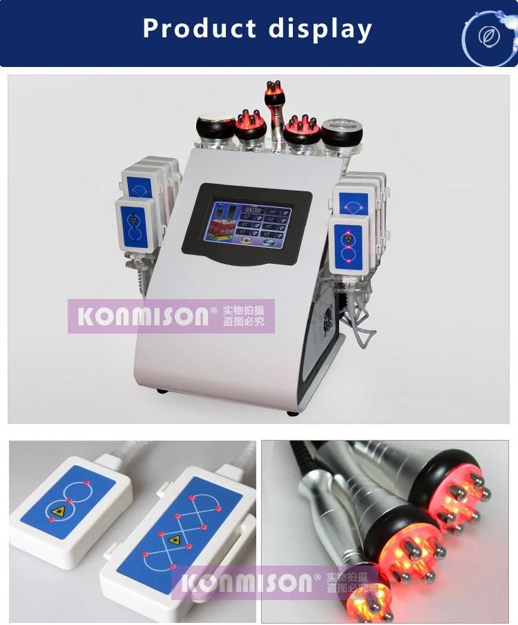 Portable Massage Vacuum RF Cavitation Machine for Body Slimming