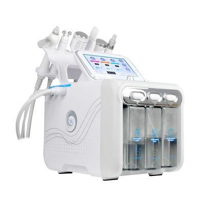 Multifunction Skin Care Device 6 in 1 Anti Aging Small Bubble H2O2 Hydrogen Oxygen Jet