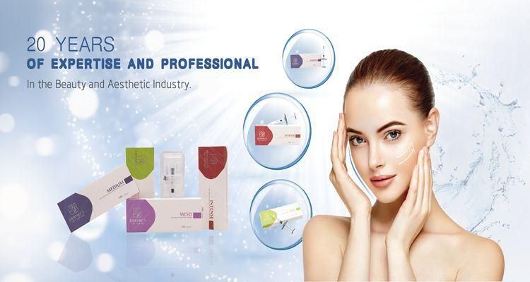 Dermeca Intense 2ml Hyaluronic Acid Filler Injection Derm Filler Lip Fillers for Nasolabial Folds /Reducing Wrinkles/Lips Augmentation/Restoring Facial Contours