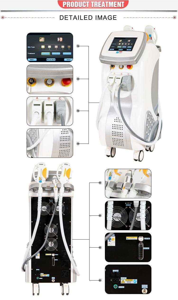 TUV Medical Ce Approved Salon Use Shr IPL Epilator Equipment Painless Shr IPL Hair Removal Machine Pigmentation Removal Device