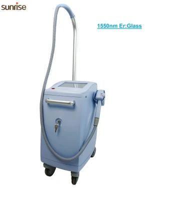 Stretch Marks Removal Equipment Erbium Laser 1550 Fiber Laser Fine Lines Removal Skin Rejuvenation Er: YAG Laser Machine with CE Certificattion