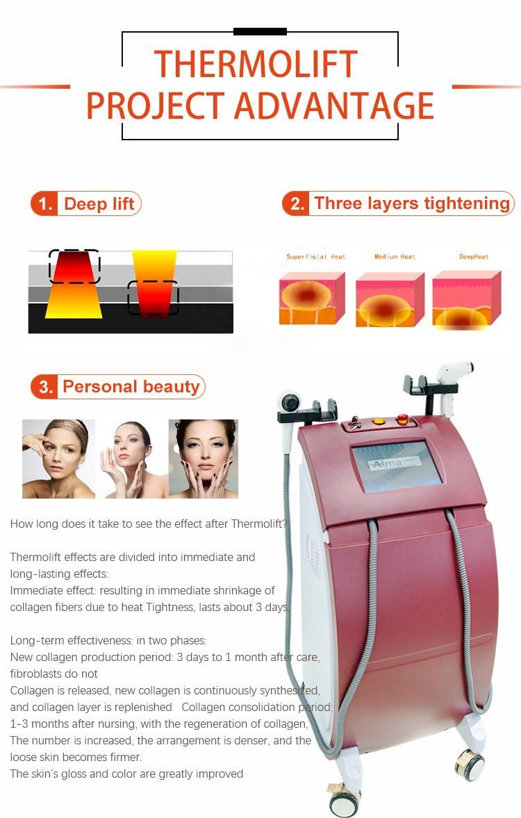 2019 RF Thermolift Face Lifting Machine